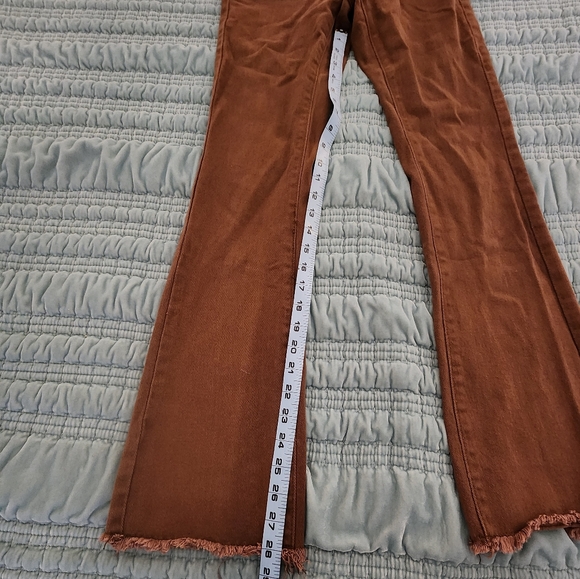 Shein Brown Skinny Pants Size XS/2 - EUC - Picture 6 of 8